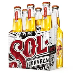 Sol Pack Cerveza  Bot. 45 330 C.C.