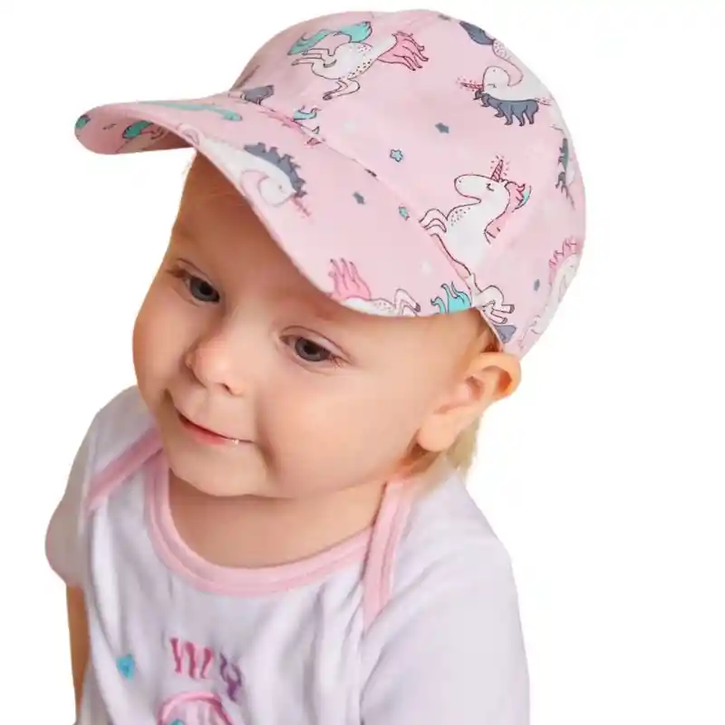 Gorra O Jockey De Unicornio Para Niñas 6-12 Meses