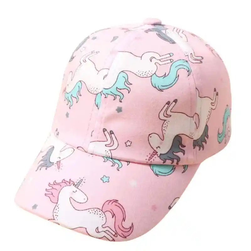 Gorra O Jockey De Unicornio Para Niñas 6-12 Meses