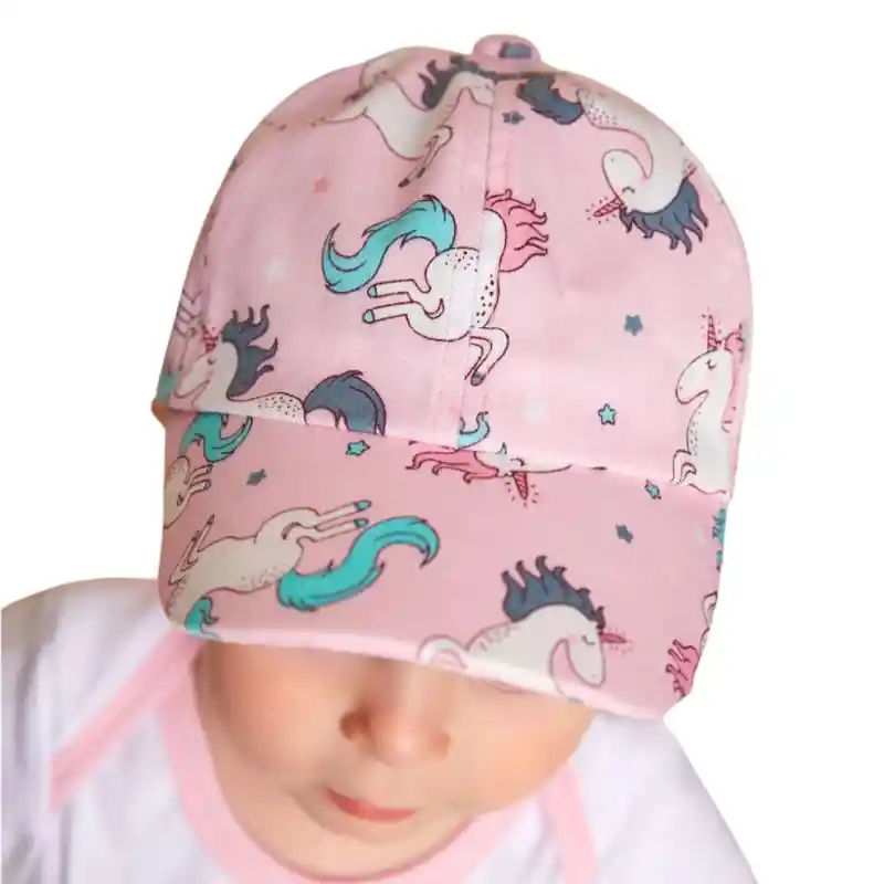 Gorra O Jockey De Unicornio Para Niñas 6-12 Meses