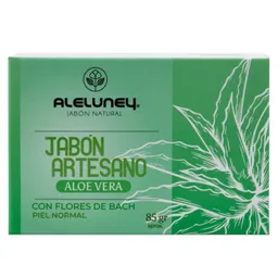 Jabón Artesanal Aloe Vera - Piel Normal A Seca - 85 Gr
