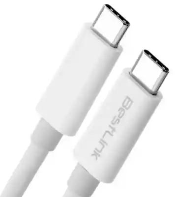 Bestlink Cable Carga Usb Tipo C A Usb C 3amp 1mt. Bl-ch600pd3 Blanco