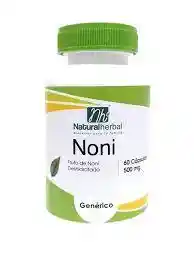 Noni - 60 Cápsulas 500 Mg