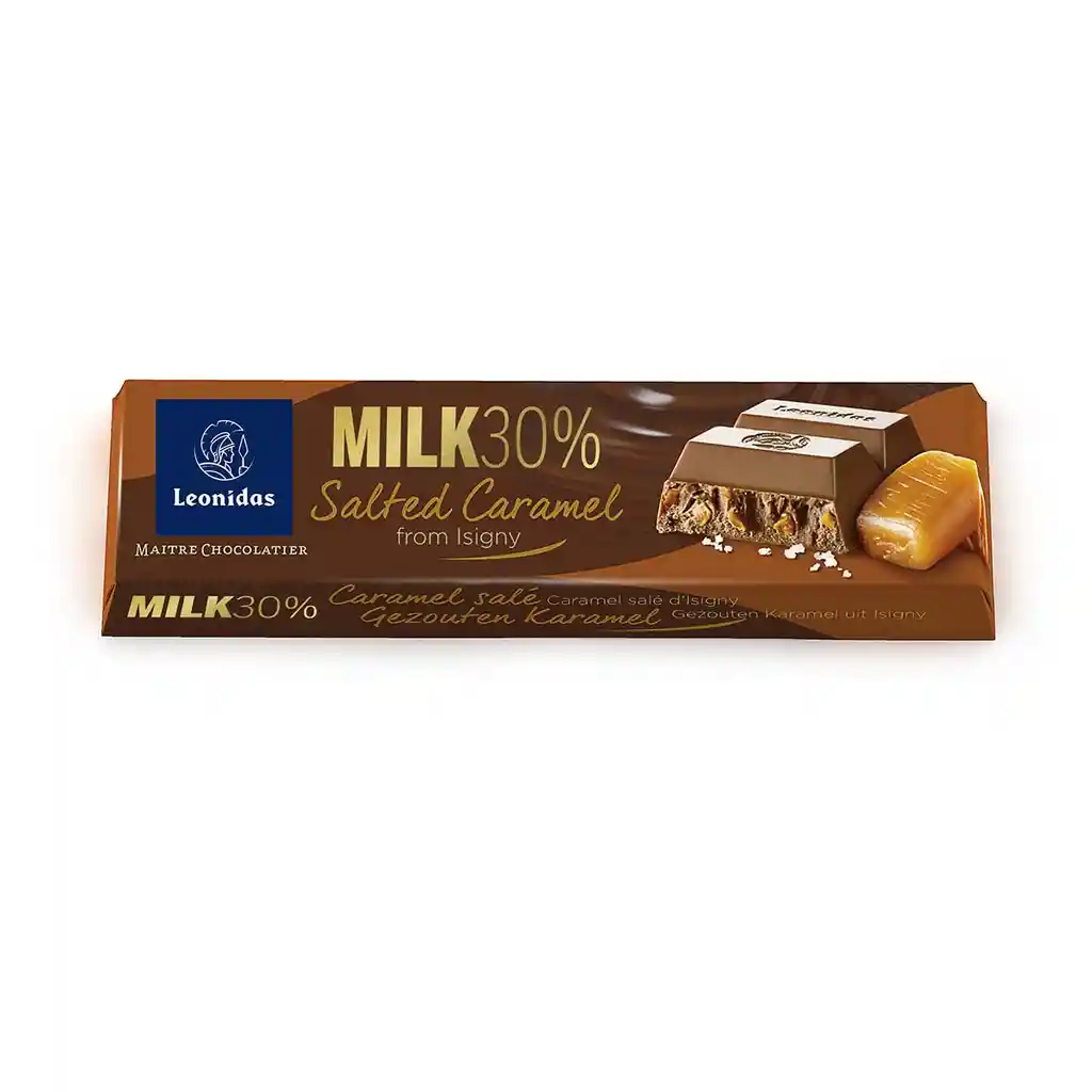 Baton De Caramelo Salado 30% De Cacao 50gr