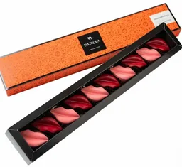 D’airola Caja De 10 Bombones Labios Rellenos Chocolate Premium