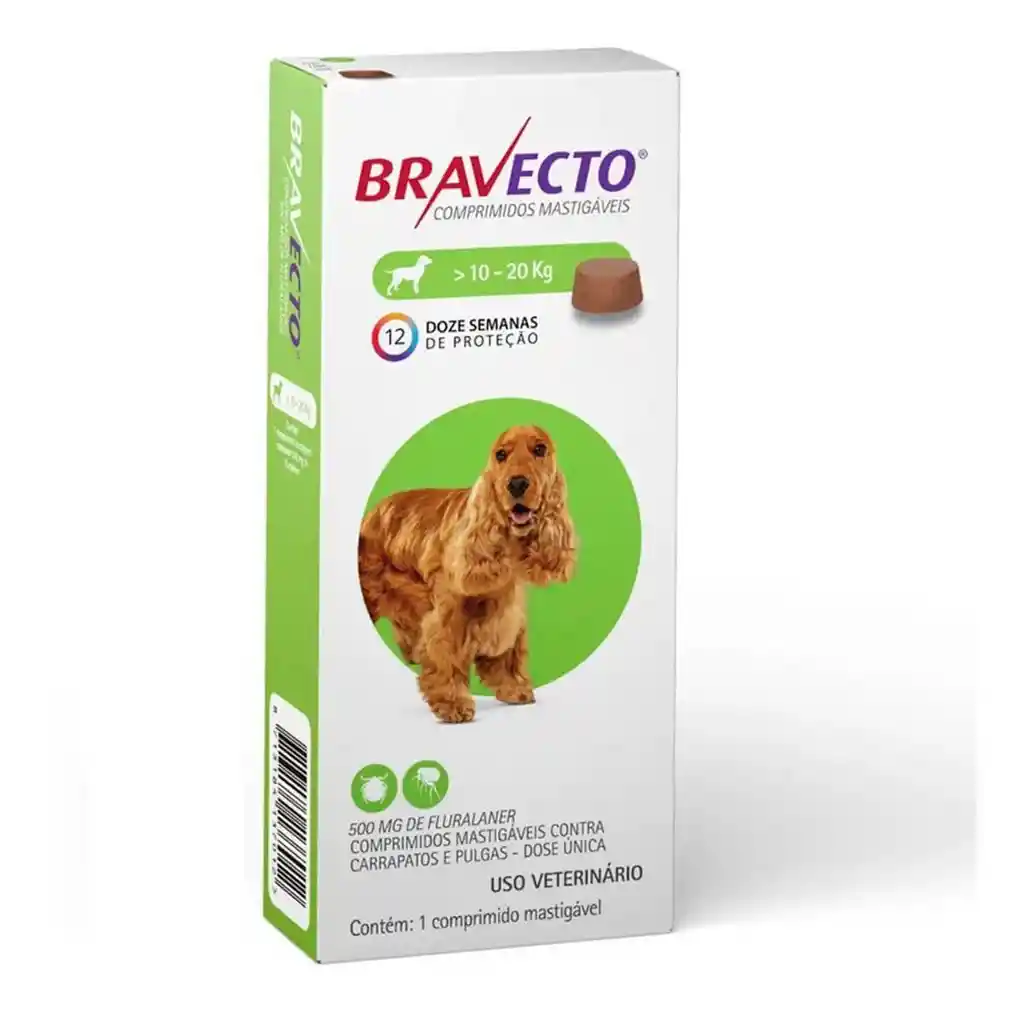 Bravecto De 10 - 20 Kg