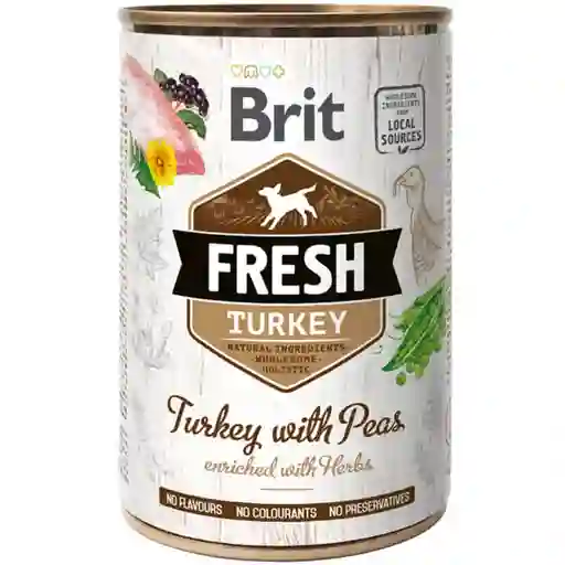 Brit Fresh Pate Turkey And Peas 