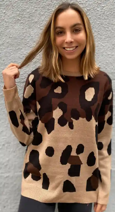 Sweater Anay Camel Acrilico