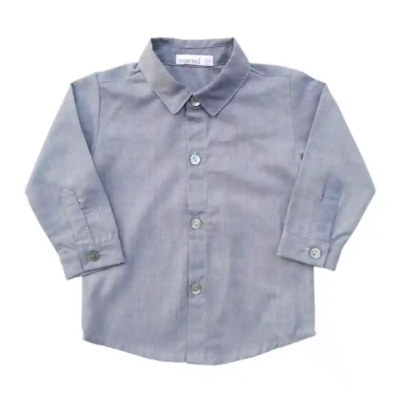 Warmi Camisa Ignacio Celeste Jean 3-6