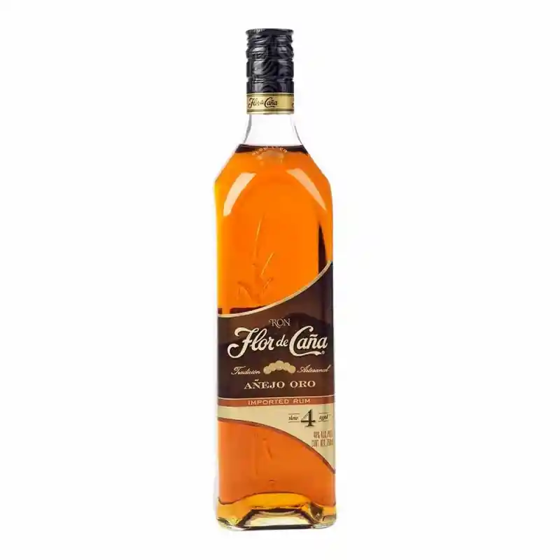 Flor De Caña Ron  4 Anos 37.5O 1 Lts