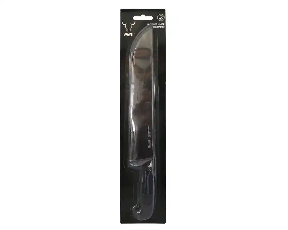 Wayu Cuchillo Carnicero Profesional Negro