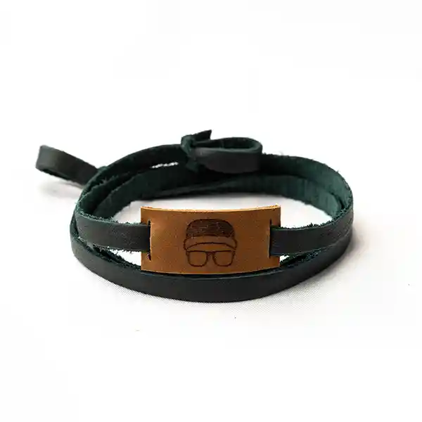 Strap De Cuero Para Lentes So Long! Foresty (verde Oscuro)