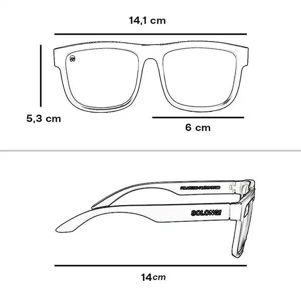 Lentes De Sol So Long! Rex Virgo Polarizado