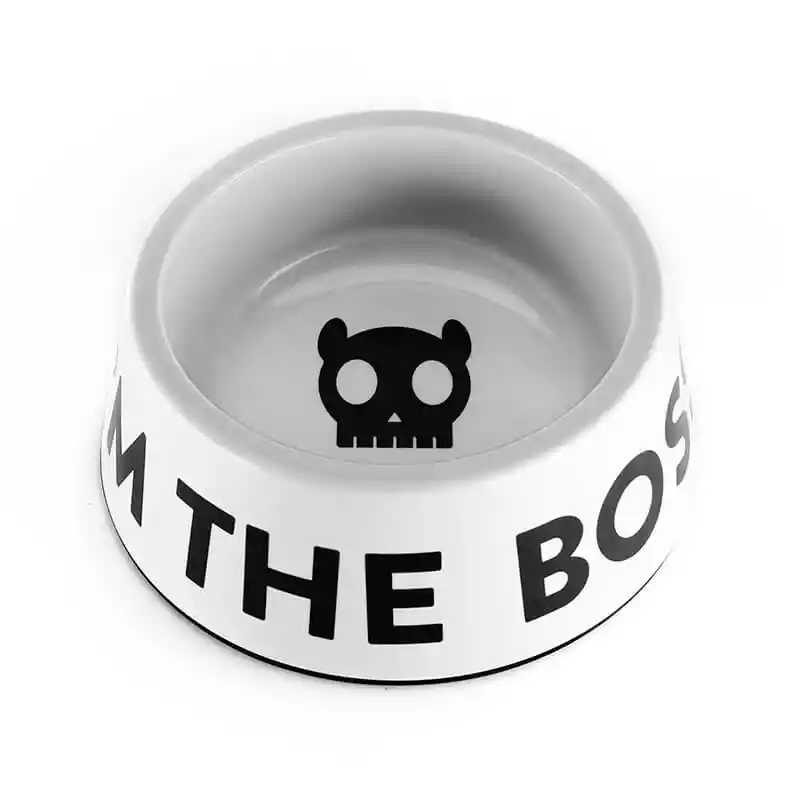 Plato Zeedog Bowl The Boss White Small 900ml