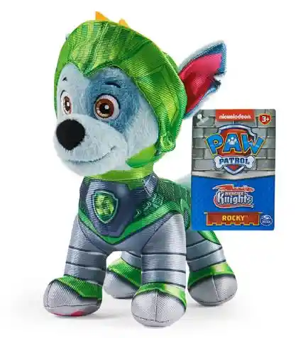 Paw Patrol Peluche Rescue Knights Rocky