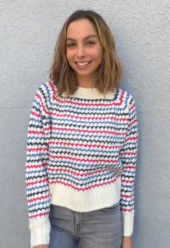 Sweater Arries Rosa Algodón