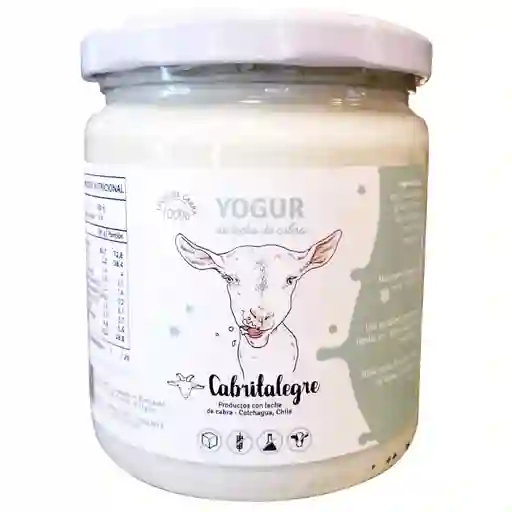 Cabritalegre Yogurt De Cabra - 450 Grs