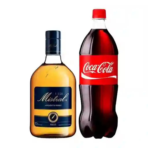 Mistral Litro + Coca 1,5 Lt