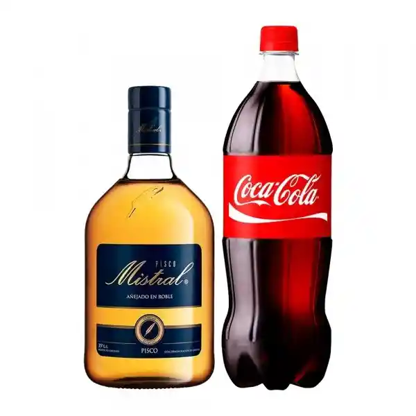 Mistral Litro + Coca 1,5 Lt