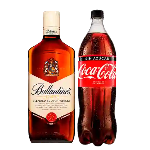 Ballantines Whisky750 + Coca 1.5 Lt
