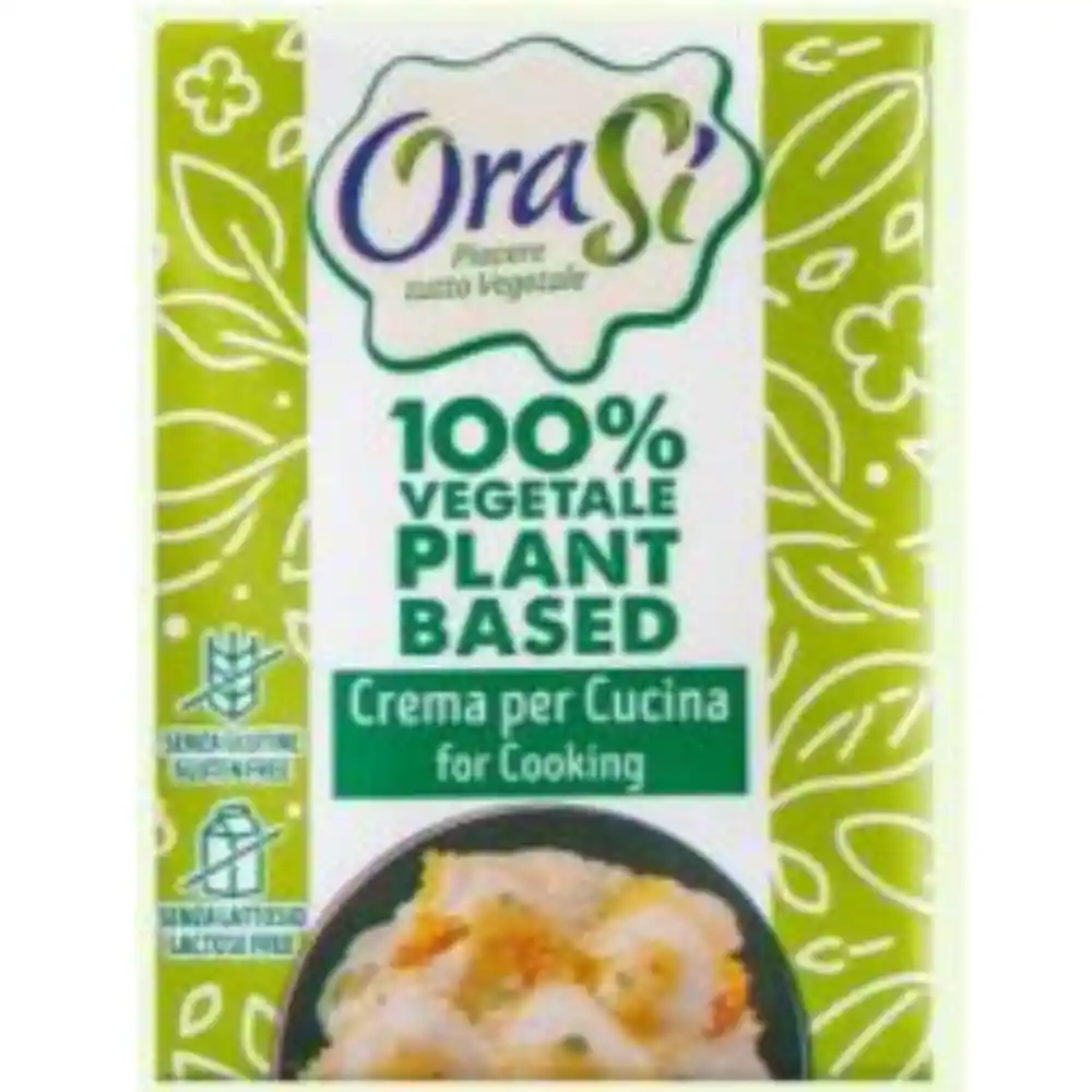 Orasi Crema Vegetal Para Cocinar - Soya 200 Ml