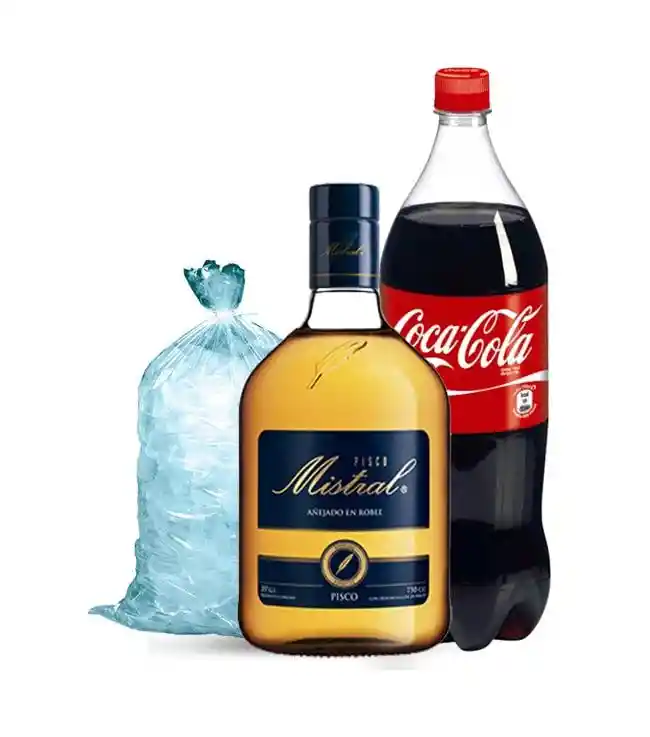 Mistral Promo1Litro . Bebida De Litro 1.5 . Hielo 1 Kilo