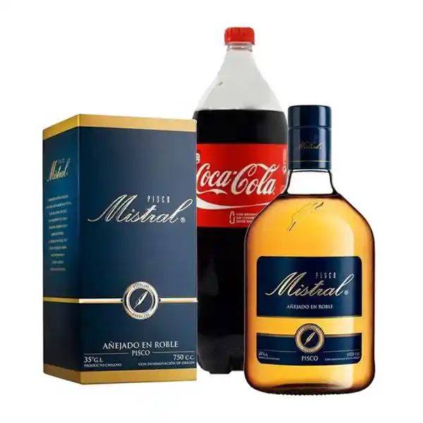 Mistral Promo1Litro . Bebida De 3 L. 1 Hielo