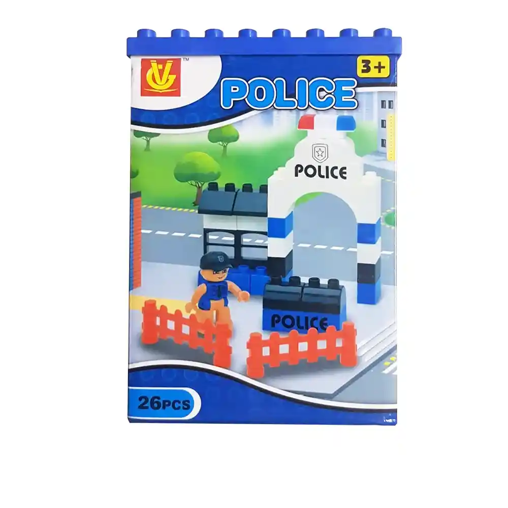 Lego Juguete De Policia