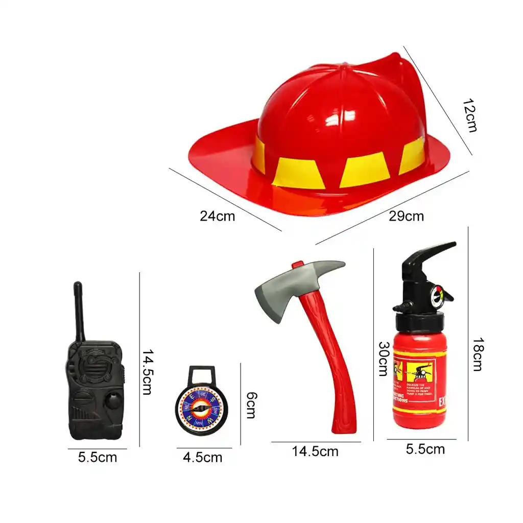 Juguete Set Bombero