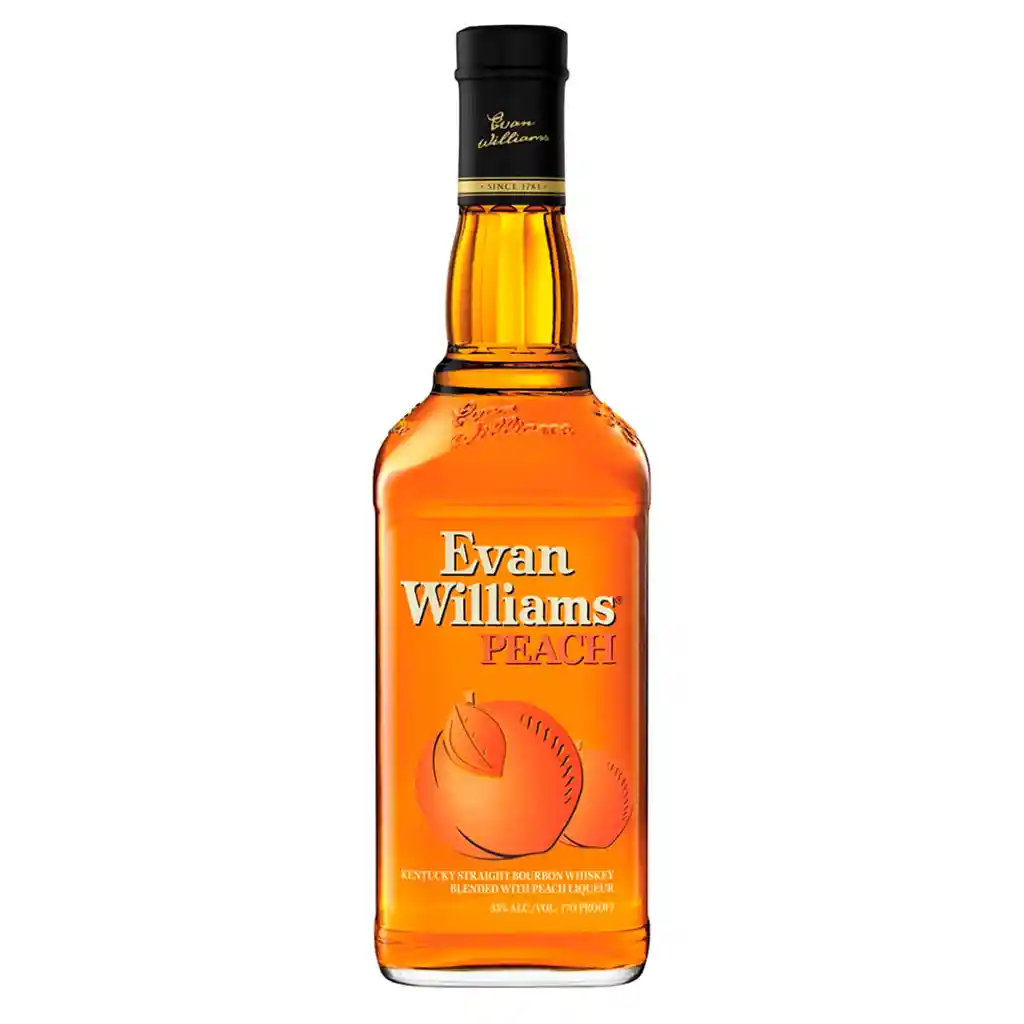 Evan Williams Whiskey Bourbonpeach 32.5O 750 C.