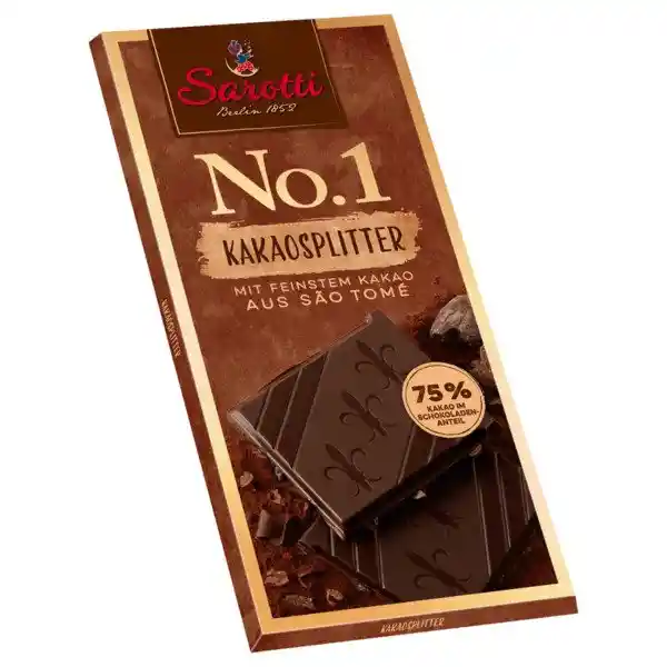 Sarotti Chocolate Barraamargo 72% Cacao 100 Gr
