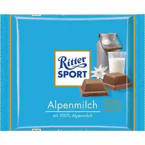 Ritter Sport Milk Alpine 30 Cocoa 100 Gr