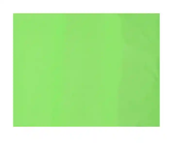 Papel Seda Verde Fluor 5pcs 50x66cm