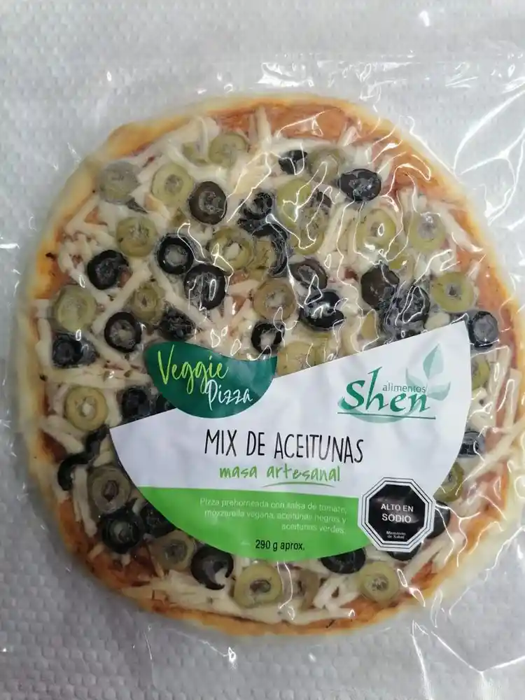 	veggie Pizza Mix De Aceitunas 290 Gr Shen