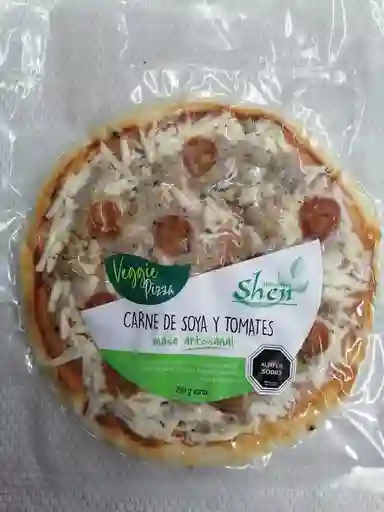 Veggie Pizza Carne De Soya Y Tomate 290 Gr Shen