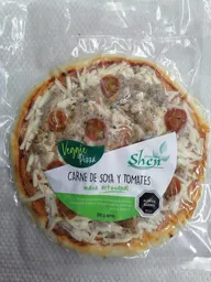Veggie Pizza Carne De Soya Y Tomate 290 Gr Shen