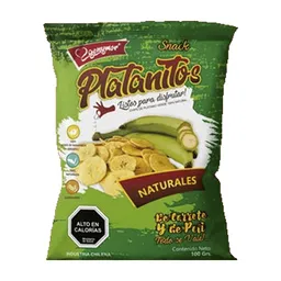 Platanitos Chips Genymor Naturales 160g