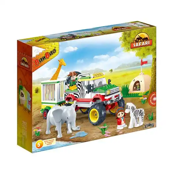 Banbao Set Bloques De Construcción Jeep Safari