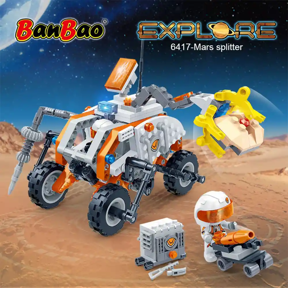 Banbao Set De Bloques De Construcción Mars Spliter