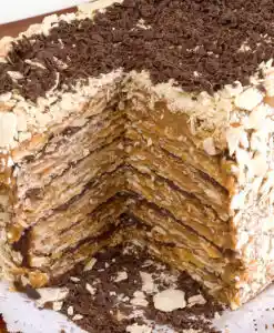 Torta Gold Milhojas De Manjar Y Chocolate (6 Personas)