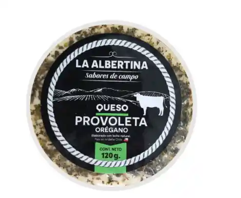 Queso Provoleta La Albertina Oregano