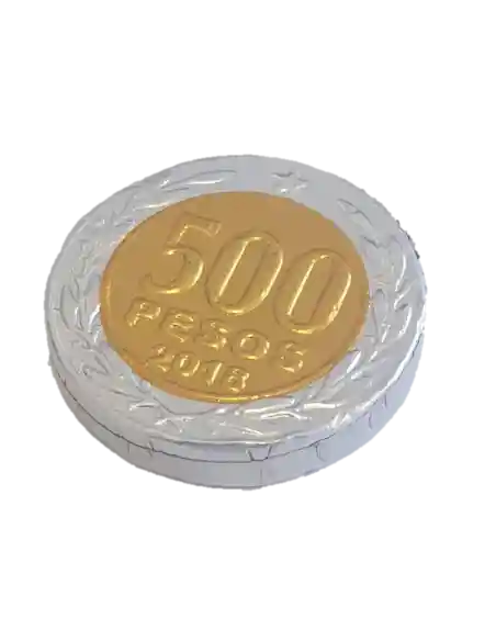 moneda de Chocolate 500