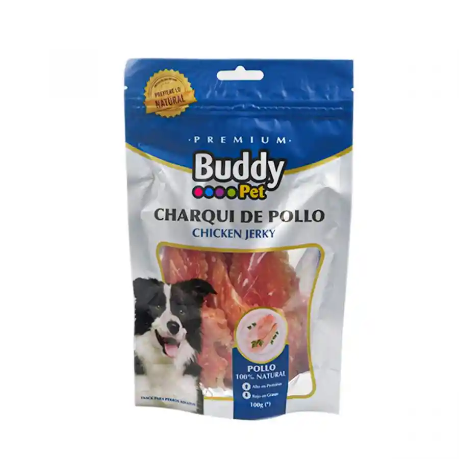 Snack Charqui Pollo Para Perros 25061