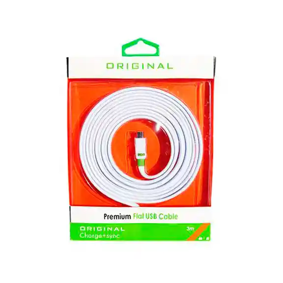 Cable Usb Tipo C De 3 Metros