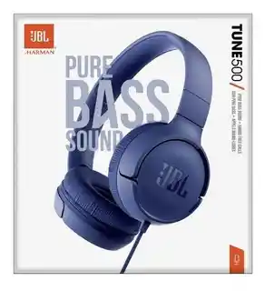 Jbl Audifonot500 Blue Con Cable