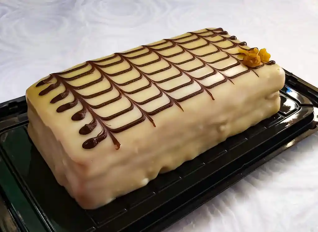 Torta De Nuez, Manjar Y Chocolate Blanco. Sin Azúcar (8 Personas)