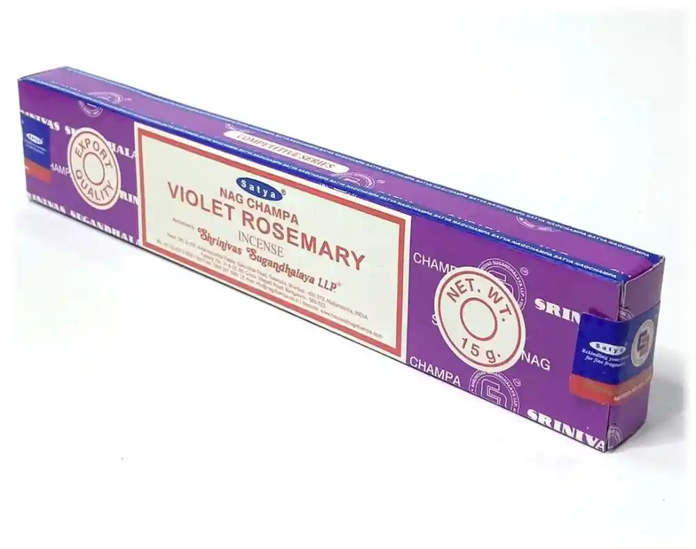 Incienso Satya Violet Rosemary