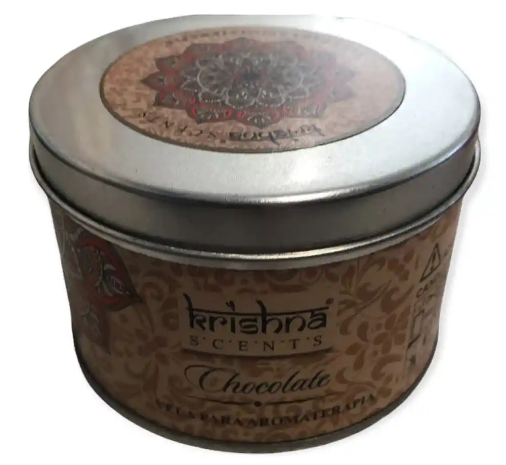 Vela Krishna Aromaterapia Chocolate