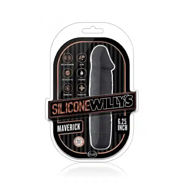 Vibrador Silicona Willy’s 6.25 – Maverick