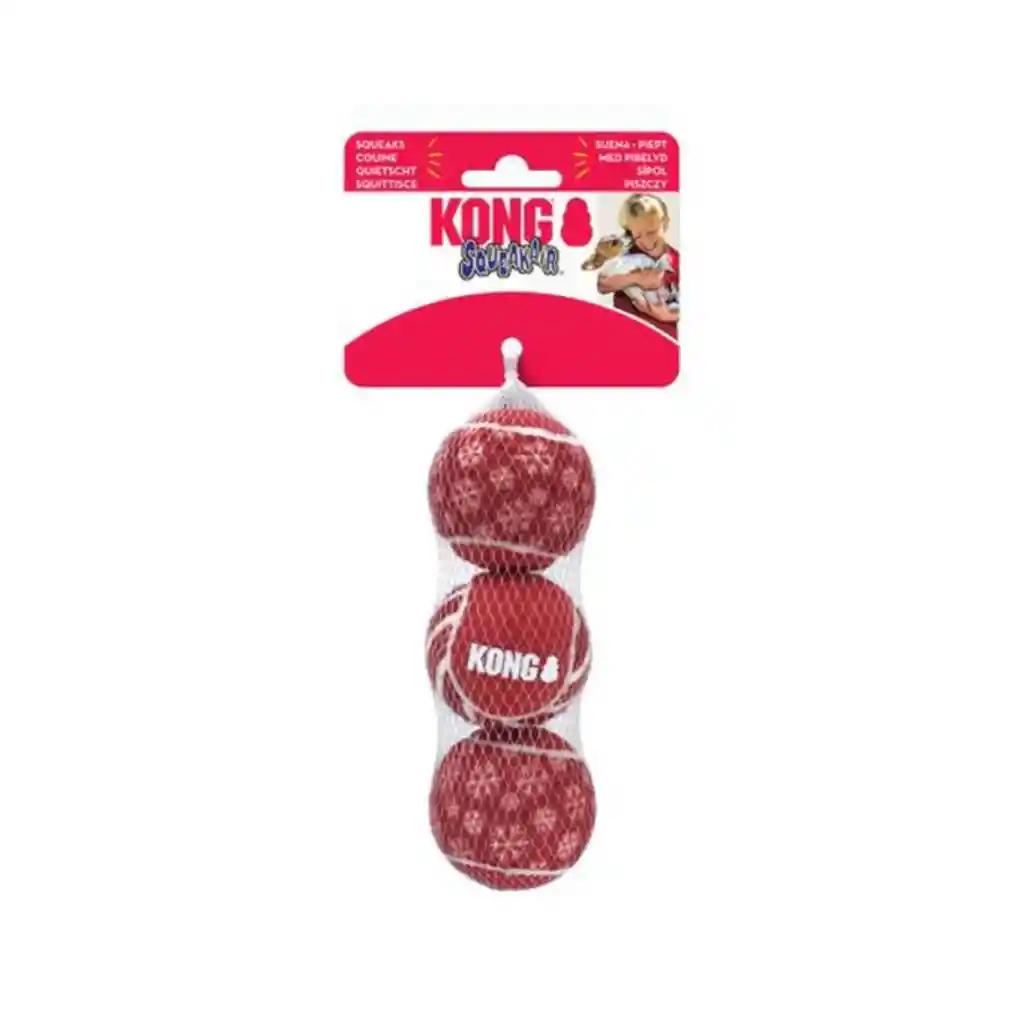 Kong Squeakair Roja